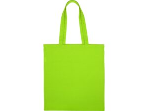 Сумка для шопинга Carryme 140 хлопковая, 140 г/м2, зеленое яблоко — изображение 4