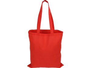 Сумка для шопинга Carryme 140 хлопковая, 140 г/м2, красный — изображение 3