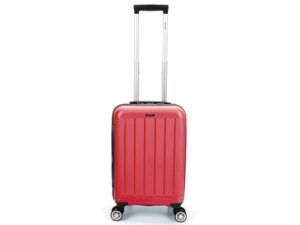 Чемодан TORBER В Отпуск, ярко-розовый, полипропилен, 55 х 36 х 21,5 см, 37 л — изображение 2