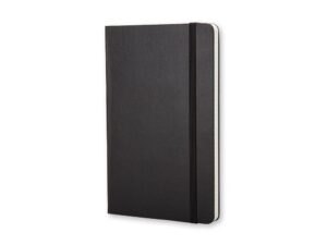 Записная книжка Moleskine Classic (в клетку) в твердой обложке, Large (13х21см), черный — изображение 5