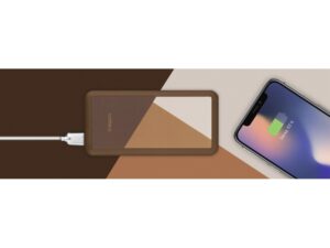 Внешний аккумулятор Rombica NEO Bright 2C, коричневый — изображение 10