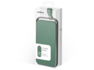 Внешний аккумулятор Rombica NEO Electron Green, 10000 мАч, зеленый (Р) — изображение 5