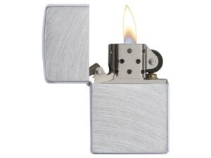 Зажигалка ZIPPO Classic с покрытием Chrome Arch, латунь/сталь, серебристая, матовая, 38x13x57 мм — изображение 3