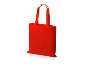 Сумка для шопинга Carryme 140 хлопковая, 140 г/м2, красный — изображение 2