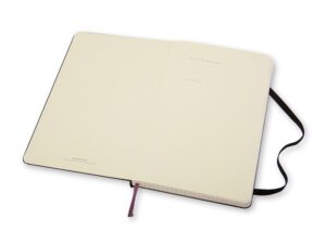 Записная книжка Moleskine Classic (в клетку) в твердой обложке, Large (13х21см), черный — изображение 2