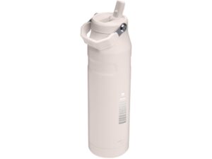 Бутылка для воды объемом 1,06 литра с откидной трубочкой Stanley IceFlow™ 2.0 - Light pink — изображение 4