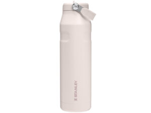 Бутылка для воды объемом 1,06 литра с откидной трубочкой Stanley IceFlow™ 2.0 - Light pink — изображение 2
