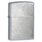 Зажигалка ZIPPO с покрытием Herringbone Sweep, латунь/сталь, серебристая, матовая, 38x13x57 мм