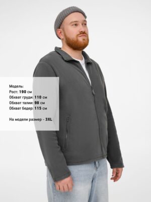 Куртка мужская Norman Men, серая — изображение 9