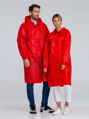 Дождевик унисекс Rainman Strong, красный — изображение 7