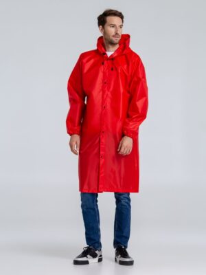 Дождевик унисекс Rainman Strong, красный — изображение 3