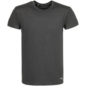 Футболка унисекс Firm Wear, черный меланж — изображение 2