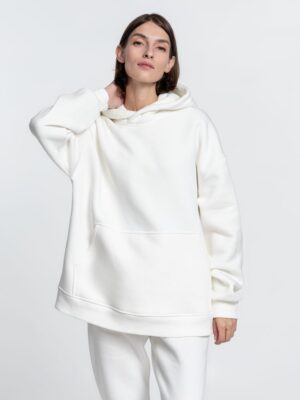 Худи Kulonga Oversize, молочно-белое — изображение 6