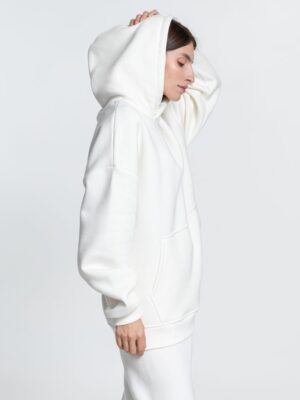 Худи Kulonga Oversize, молочно-белое — изображение 8