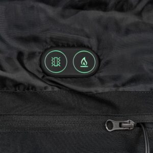 Куртка с подогревом Thermalli Everest, черная — изображение 9