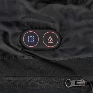 Куртка с подогревом Thermalli Everest, черная — изображение 7