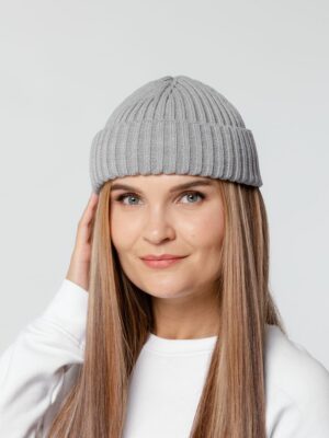 Шапка Hipsta, серебрито-серый меланж — изображение 4