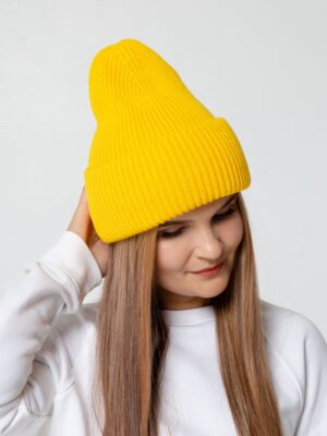 Шапка Flette, желтая — изображение 6