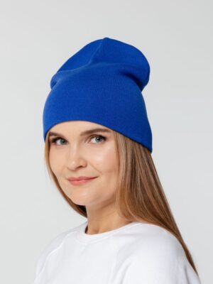 Шапка Tube Top, синяя (василек) — изображение 5
