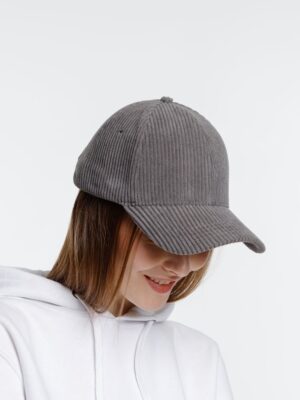 Бейсболка Soft Core, серая — изображение 10