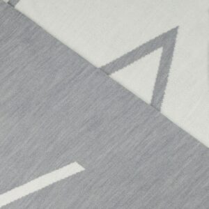 Шарф Bereg, молочный с серым — изображение 6