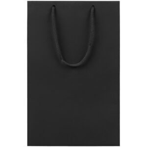 Пакет бумажный Porta S, вертикальный, черный — изображение 2