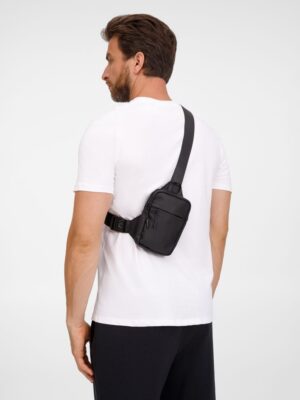 Спортивная кросс-боди сумка UrbanHike, черная — изображение 9