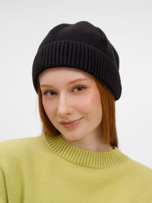 Шапка ComFleece, черная — изображение 5