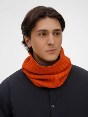 Снуд ComFleece, темно-оранжевый (кирпичный) — изображение 5