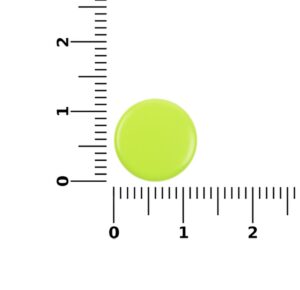 Кнопка Clavis, M, желтый неон — изображение 2
