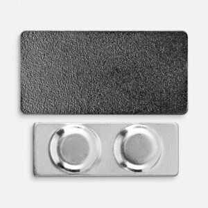 Значок Magnet Matto, серый металлик — изображение 4