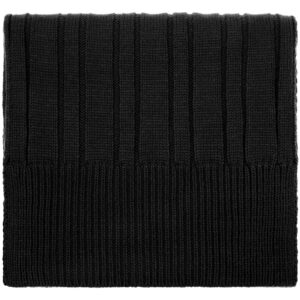 Шарф Knit Beat, черный — изображение 2