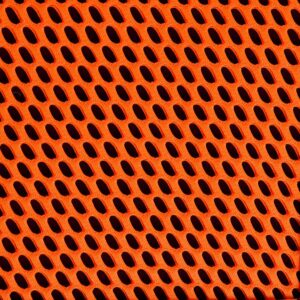 Заготовка из крупной сетки Rete, XL, оранжевый неон — изображение 4