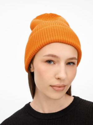 Шапка Nobilis Mono, оранжевая (абрикос) — изображение 4