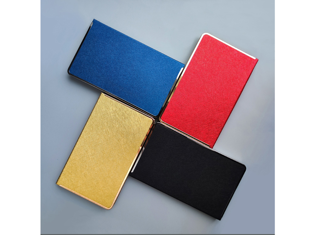 Ежедневник А5 недатированный Bridge, синий/серебристый — изображение 7