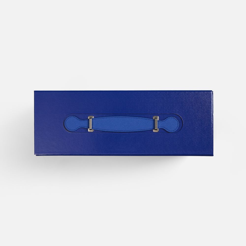 Коробка складная Holdfold, M, синяя — изображение 4