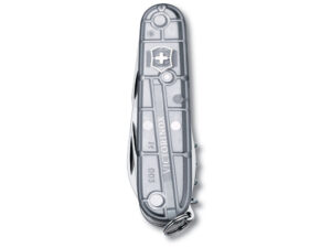 Нож перочинный VICTORINOX Spartan, 91 мм, 12 функций, полупрозрачный серебристый — изображение 2