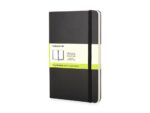 Записная книжка Moleskine Classic (нелинованный) в твердой обложке, Pocket (9x14см), черный