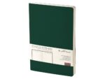 Ежедневник А5 недатированный Megapolis Velvet Flex, темно-зеленый