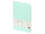 Ежедневник А5 недатированный Megapolis Velvet Flex, зефирный мятный