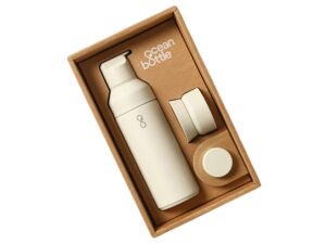 Подарочный набор Ocean Bottle 3-в-1 объемом 500 мл - Sandstone — изображение 5