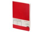 Ежедневник А5 недатированный Megapolis Velvet Flex, красный