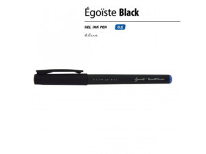 Ручка Egoiste.BLACK гелевая в черном корпусе, 0.5мм, синяя — изображение 2