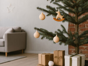Набор свечей в подарочной коробке Noel, молочный — изображение 11