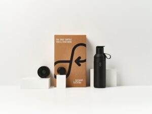 Подарочный набор Ocean Bottle 3-в-1 объемом 500 мл - Obsidian Black — изображение 4