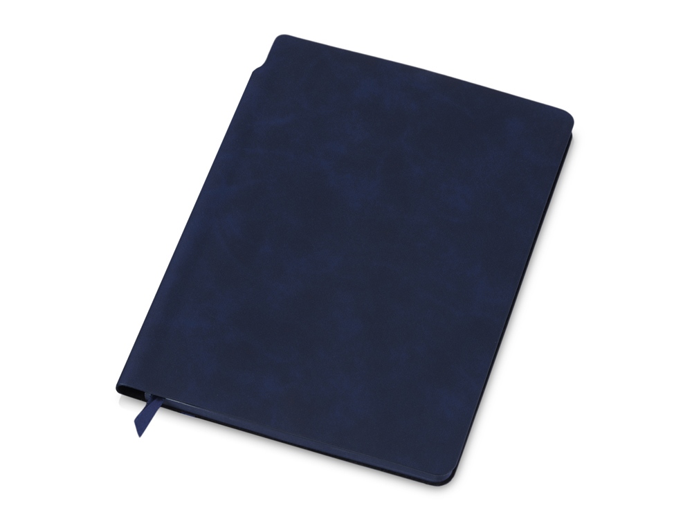 Подарочный набор с термобутылкой, блокнотом, ручкой и чаем, синий — изображение 7