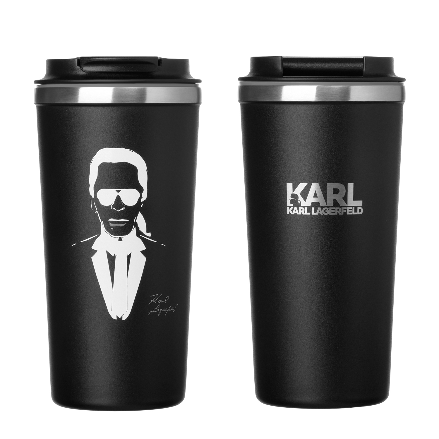 Термокружка вакуумная Palermo, черная — изображение 9