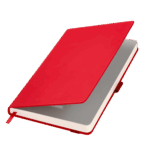 Ежедневник Alpha недатированный, красный/серый