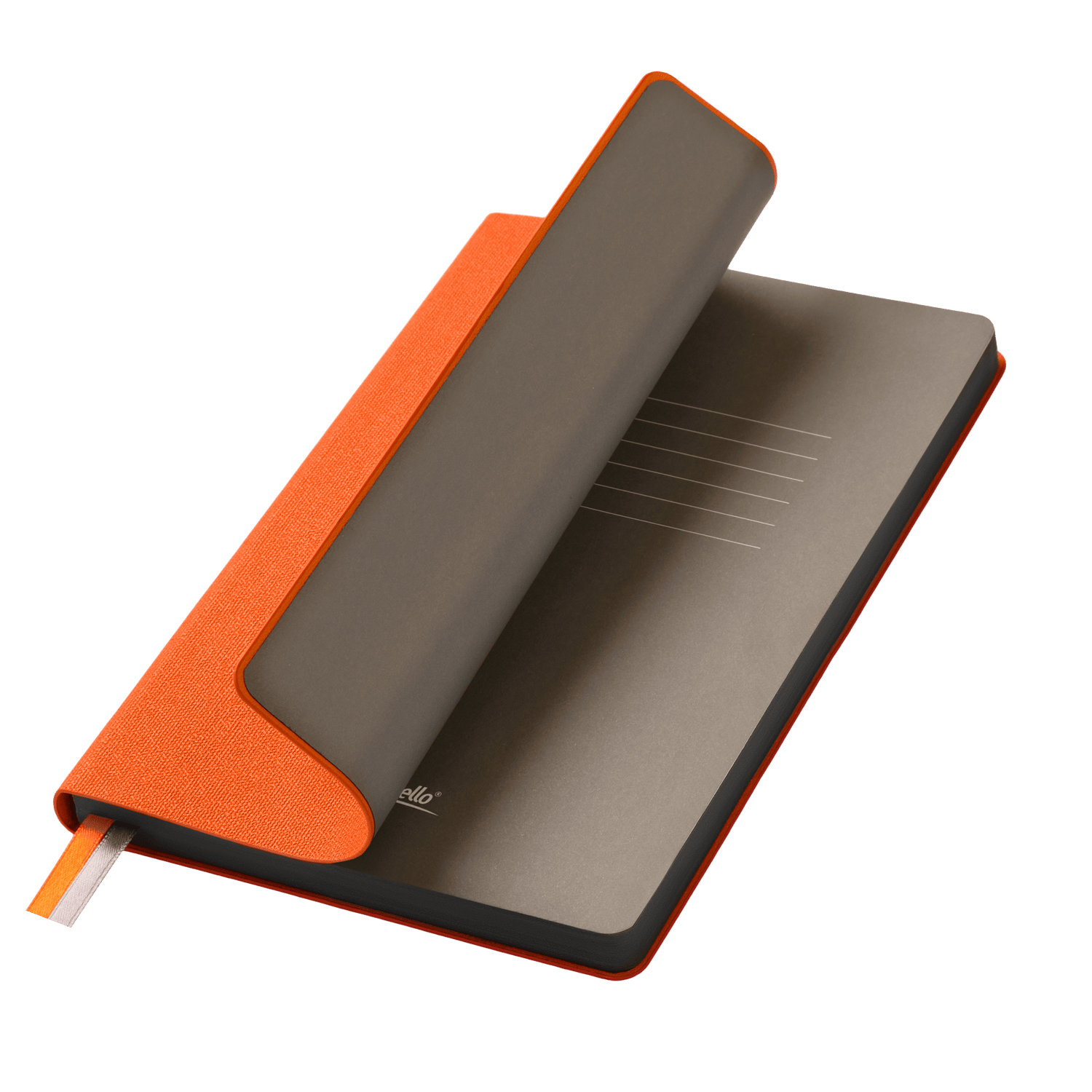 Ежедневник Tweed недатированный, оранжевый