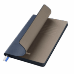 Ежедневник Rain недатированный, синий (без упаковки, без стикера)